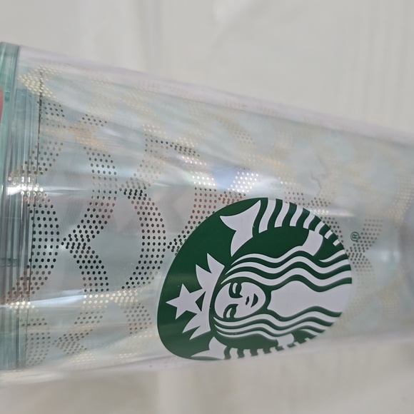 Starbucks 16oz Mermaid Logo Cold Cup w/ Screw On Lid - Picture 6 of 6